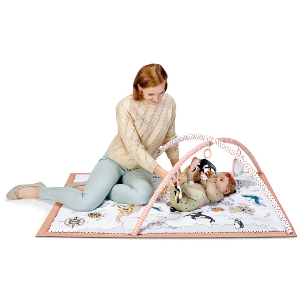 Образователна гимнастика и палатка за игра TIPPY, 3 в 1