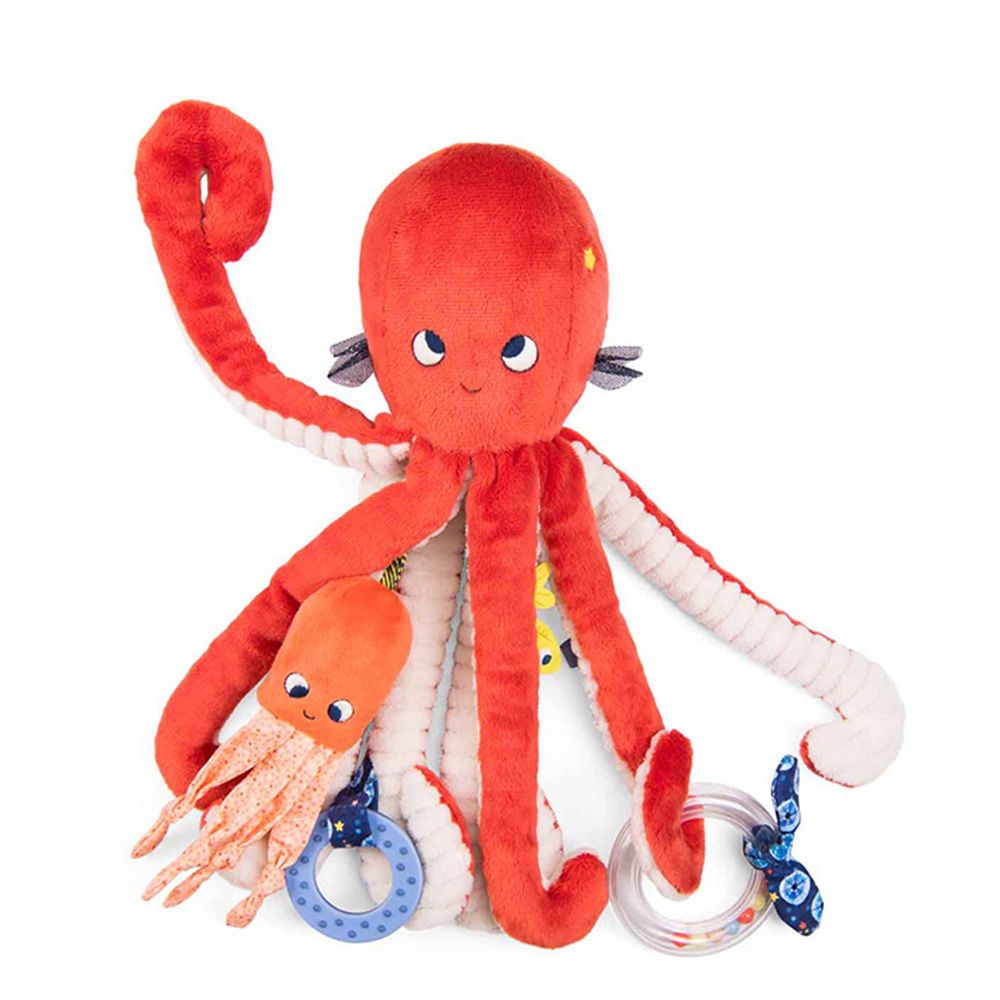 Moulin Roty, Мека играчка за активност, Октопод