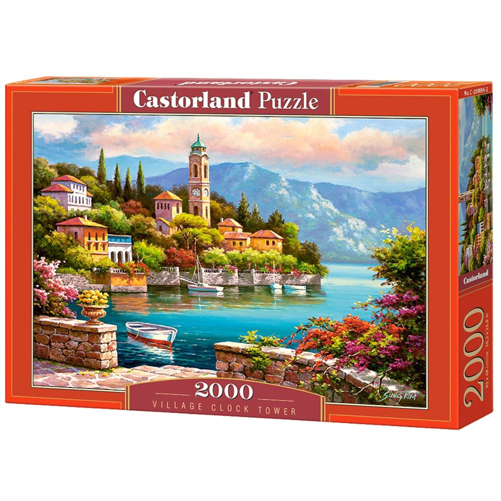 Castorland, Кулата с часовника, пъзел 2000 части