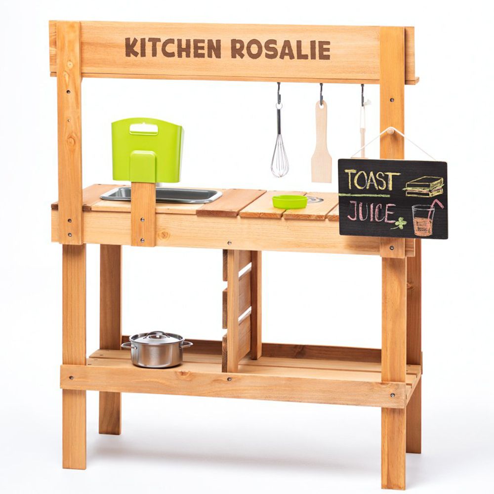 Дървена ЕКО кухня за градината, Розали