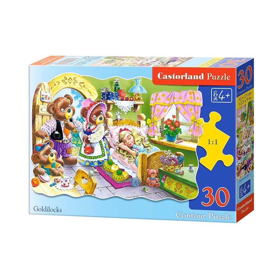 Castorland, Златокоска, пъзел 30 части