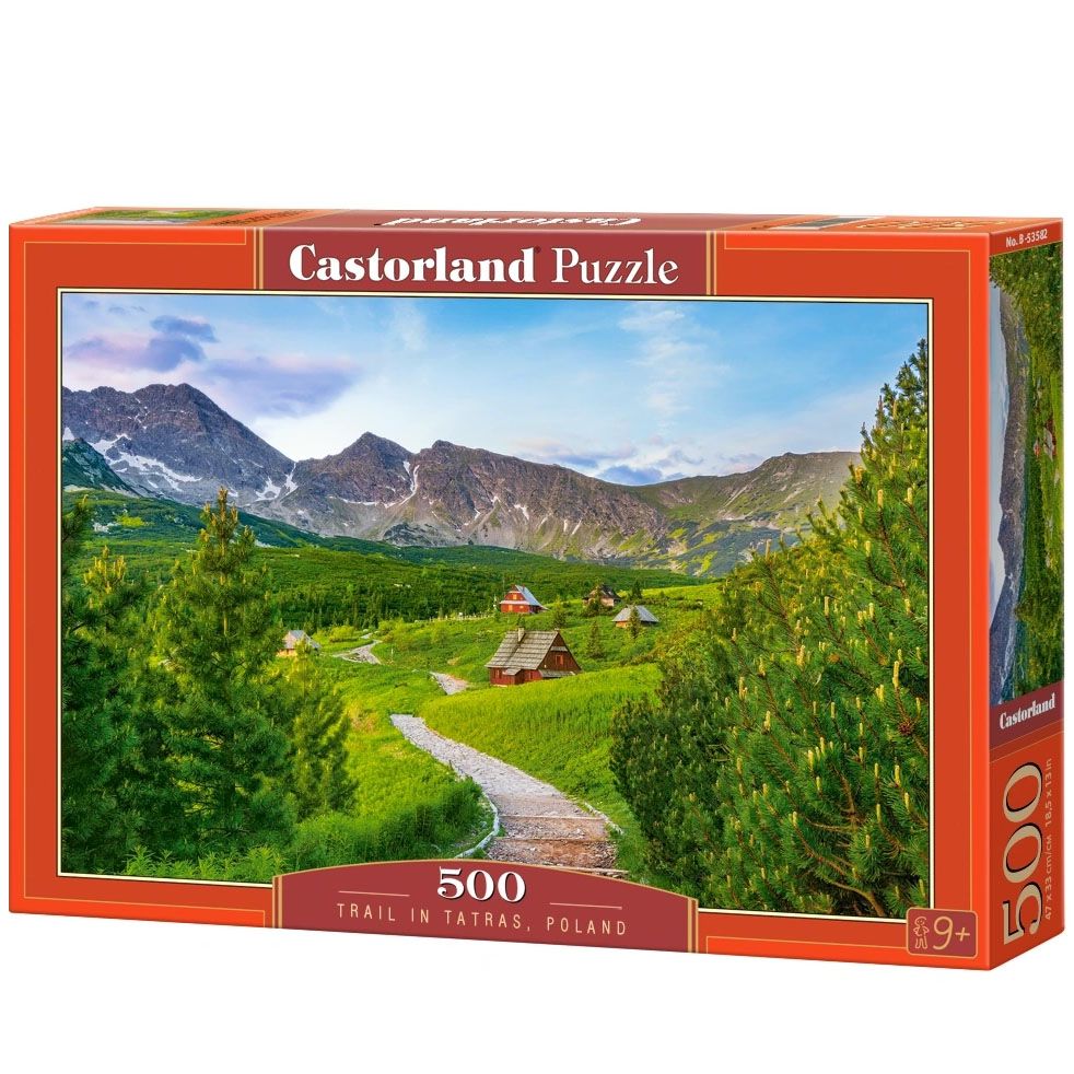 Castorland, Пътека в Татрите, Полша, пъзел 500 части