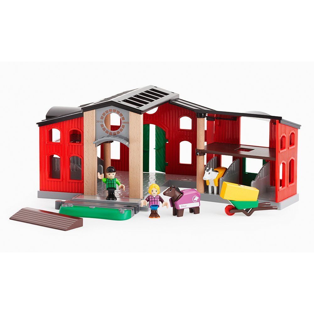 BRIO, Комплект конюшня и фигурки