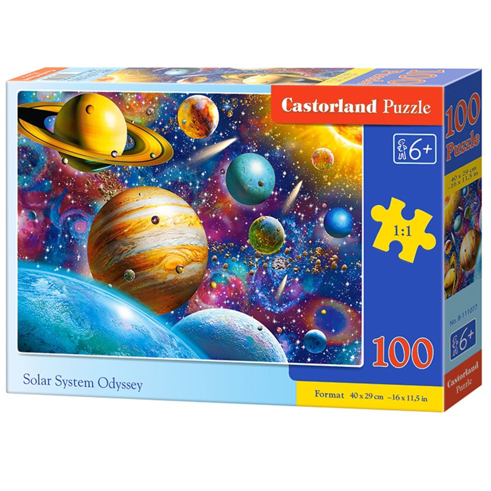 Castorland, Слънчева Система Одисей, пъзел 100 части