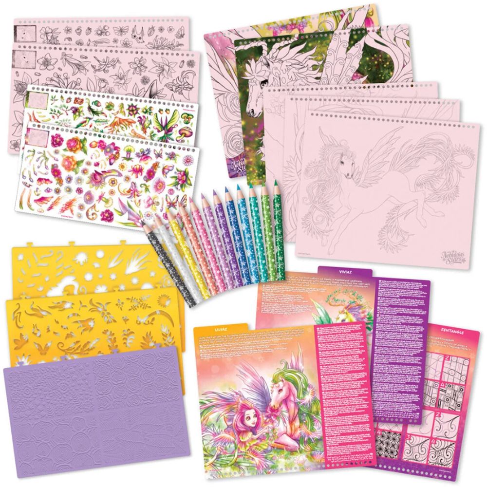 Голяма творческа книга, Петулия и нейния приятел еднорог