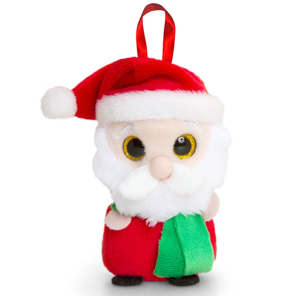 Мини мотсу, Плюшена играчка, Дядо Коледа, 10 см, Keel Toys