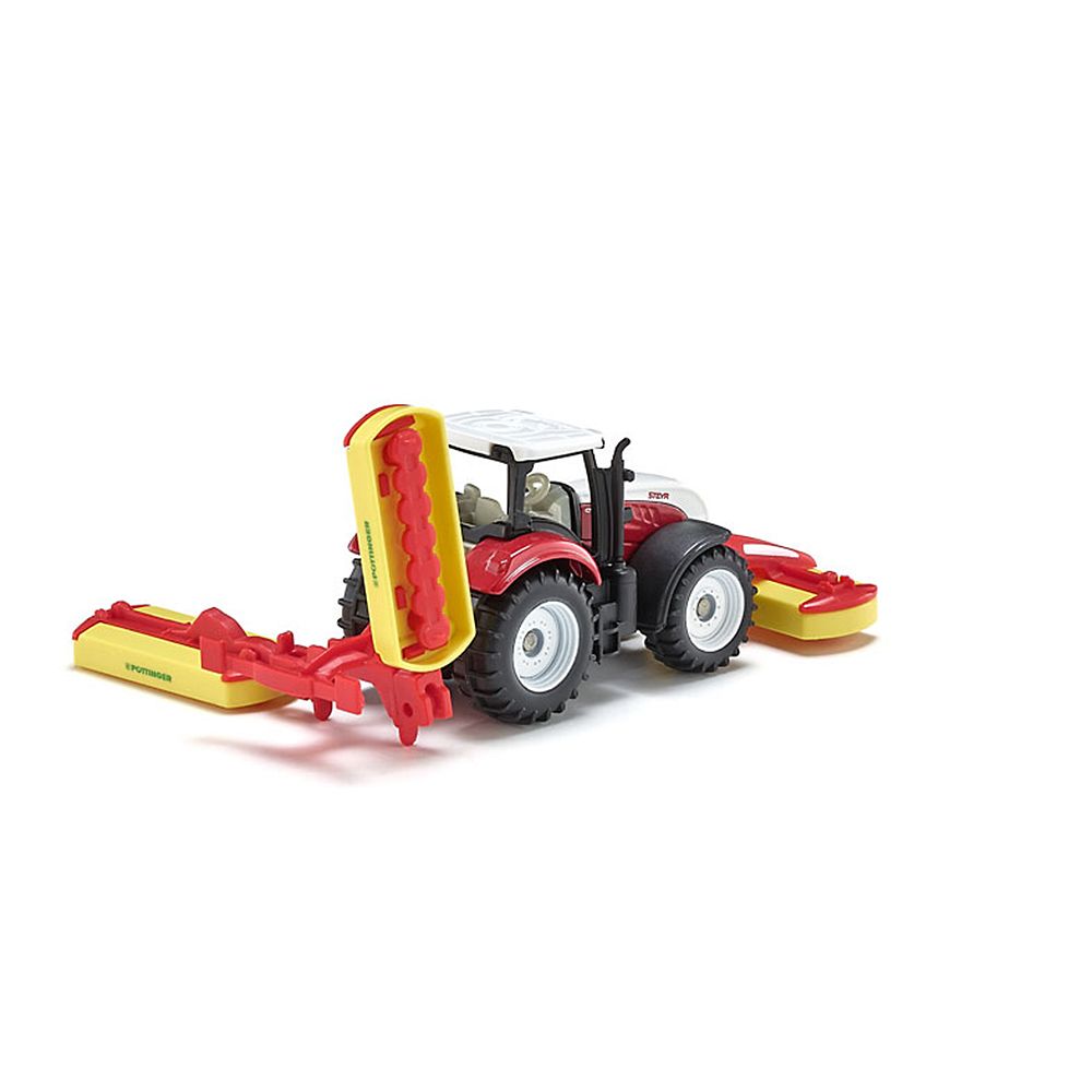 Трактор Steyr с косачка за трева