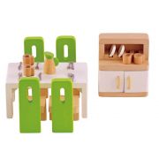 Мебели за къща за кукли, Трапезария