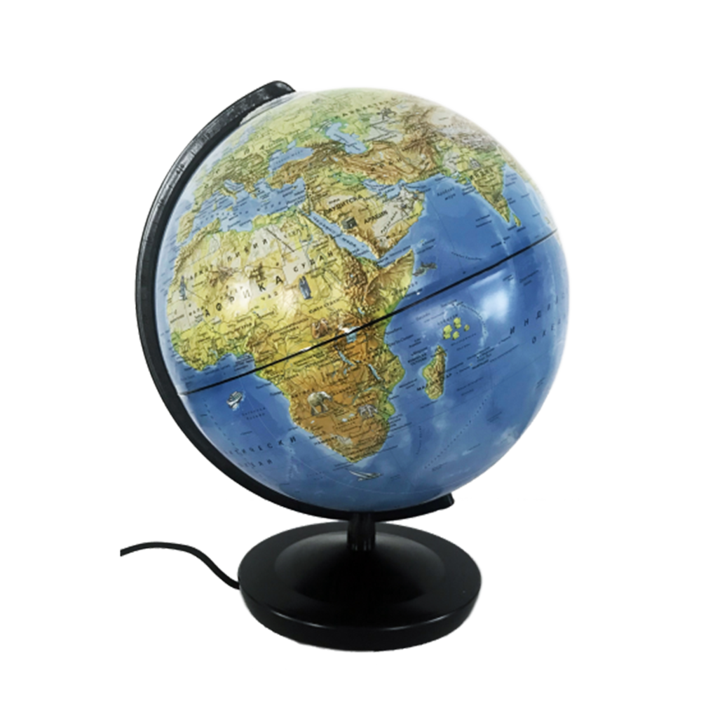 Светещ глобус Ден и Нощ