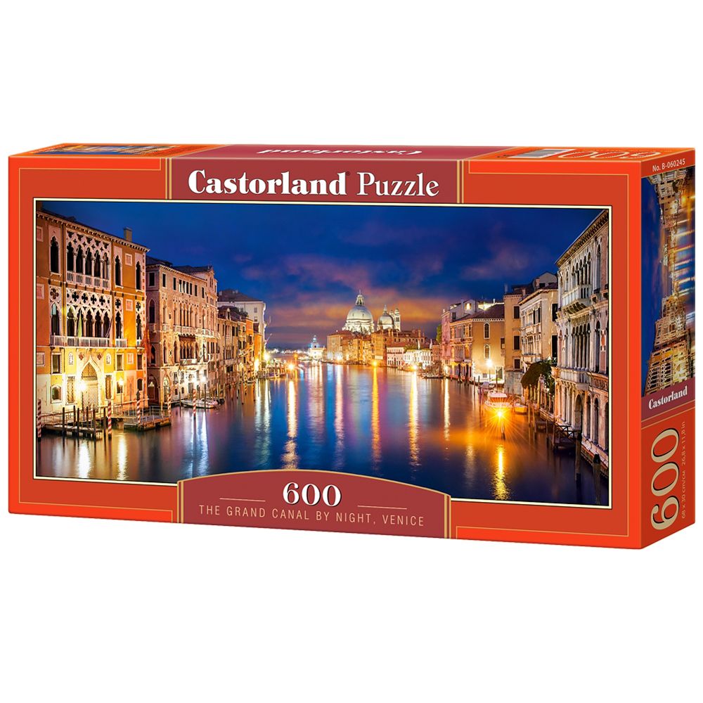 Castorland, Канал Гранде, Венеция, панорамен пъзел 600 части