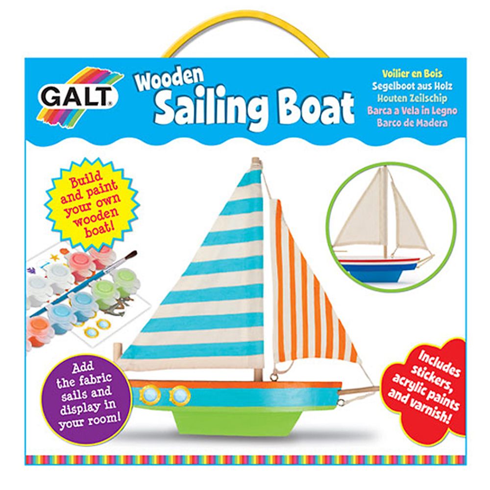 Galt Toys, Направи сам дървена лодка