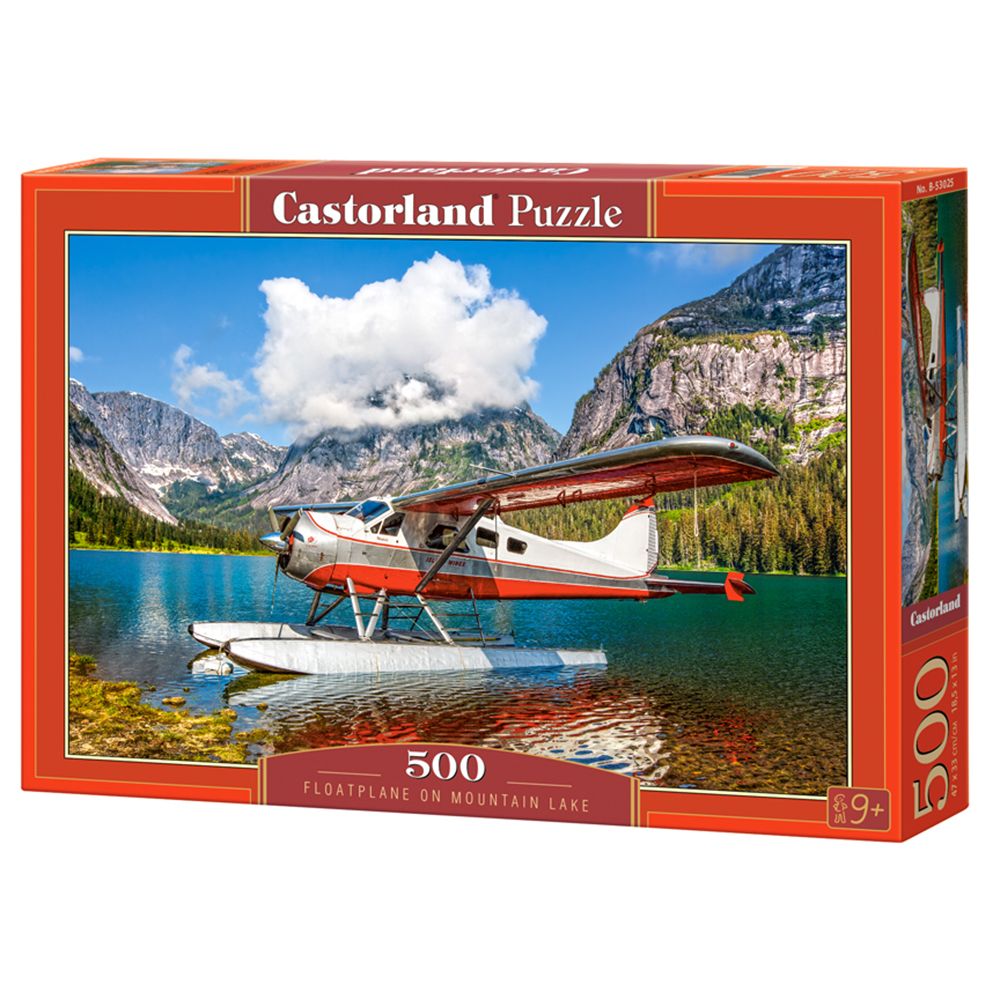 Castorland, Хеликоптер в планинско езеро, пъзел 500 части