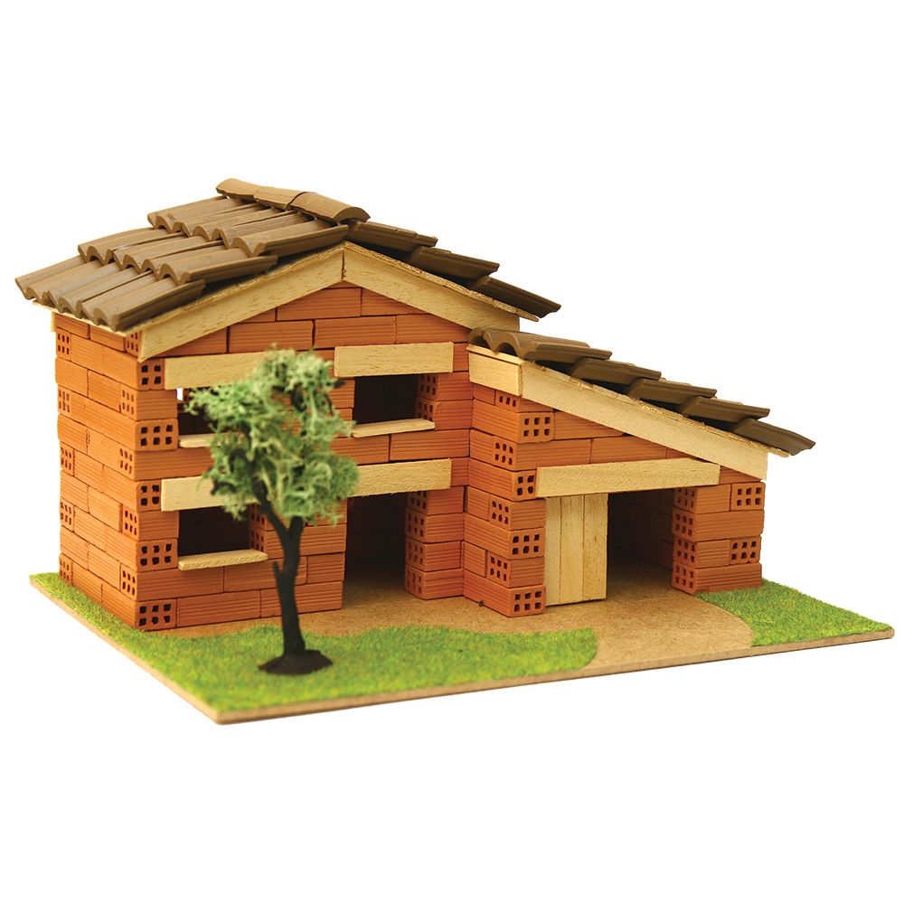 Domus kits, Къща с истински тухли, комплект за начинаещи 8