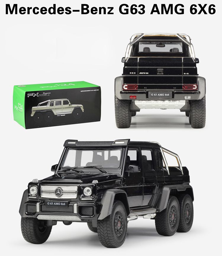 Welly, Mercedes benz G63 AMG 6x6, 1:24-2