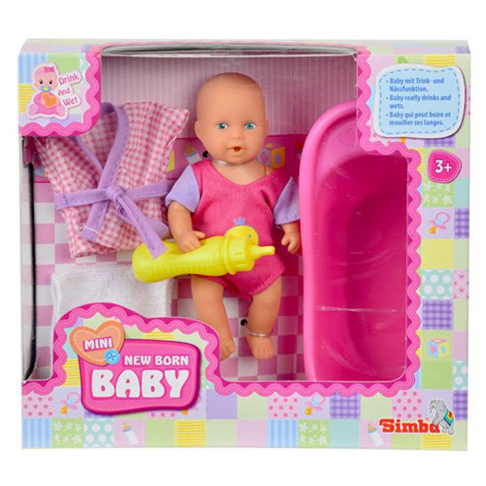 Мини бебе, Комплект за къпане