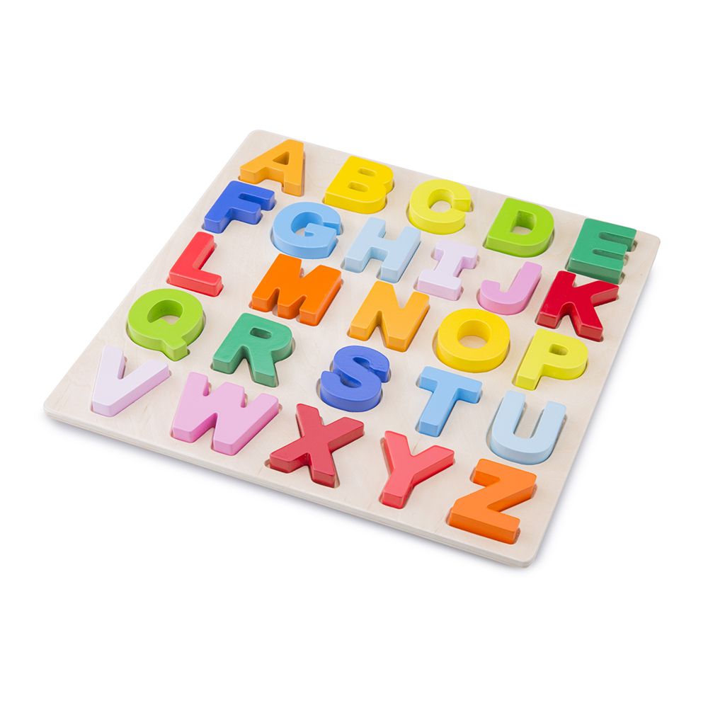 New Classic Toys, Дървен пъзел, Английска азбука