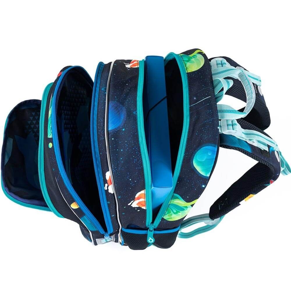 Анатомична ученическа раница, Космос