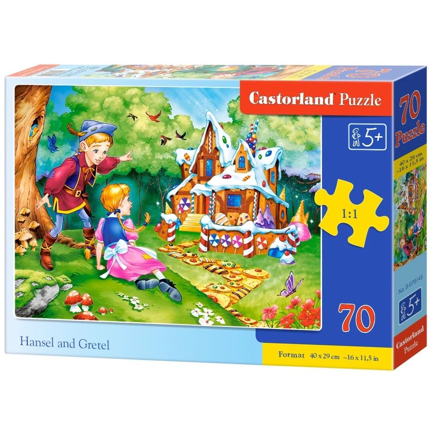 Castorland, Хензел и Гретел, пъзел 70 части