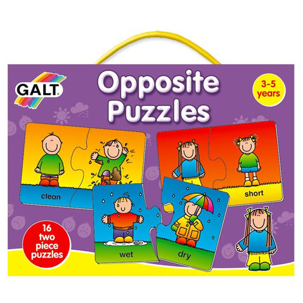 Galt Toys, Пъзели за обучение, Противоположности