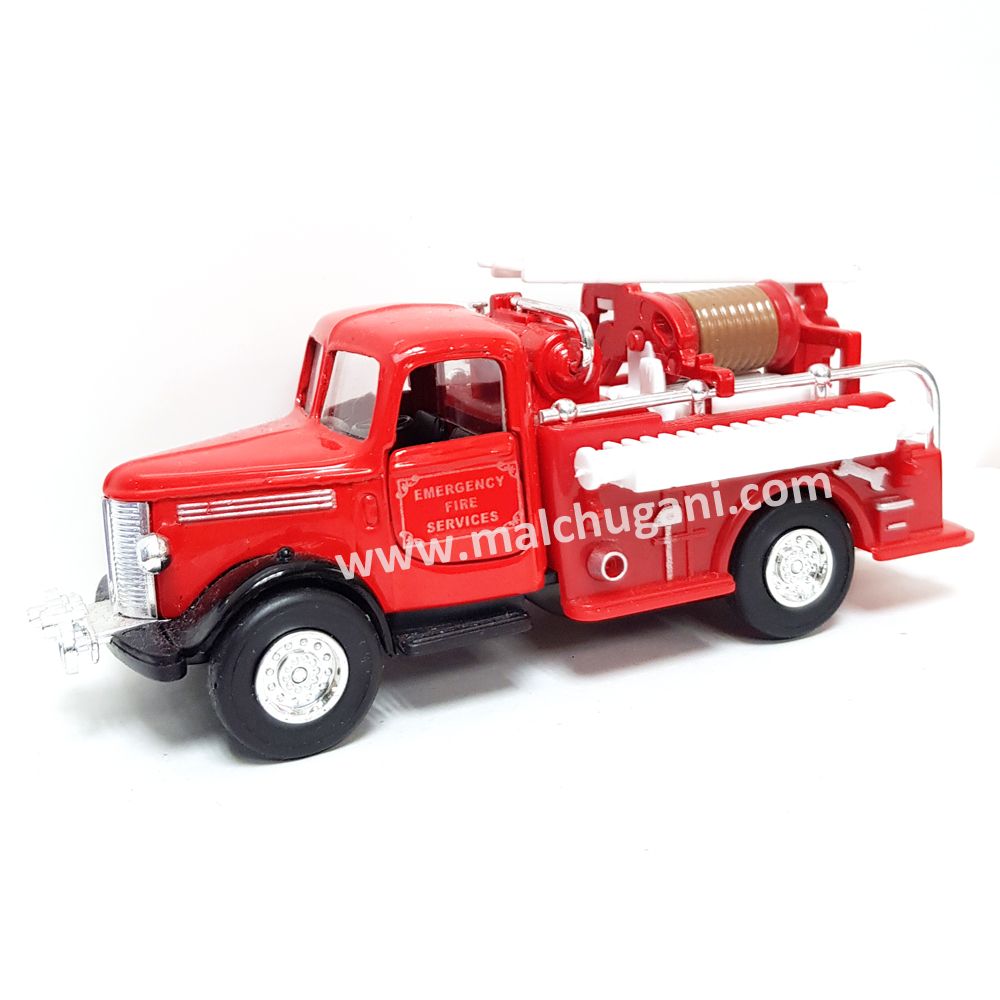 Метална класическа пожарна кола