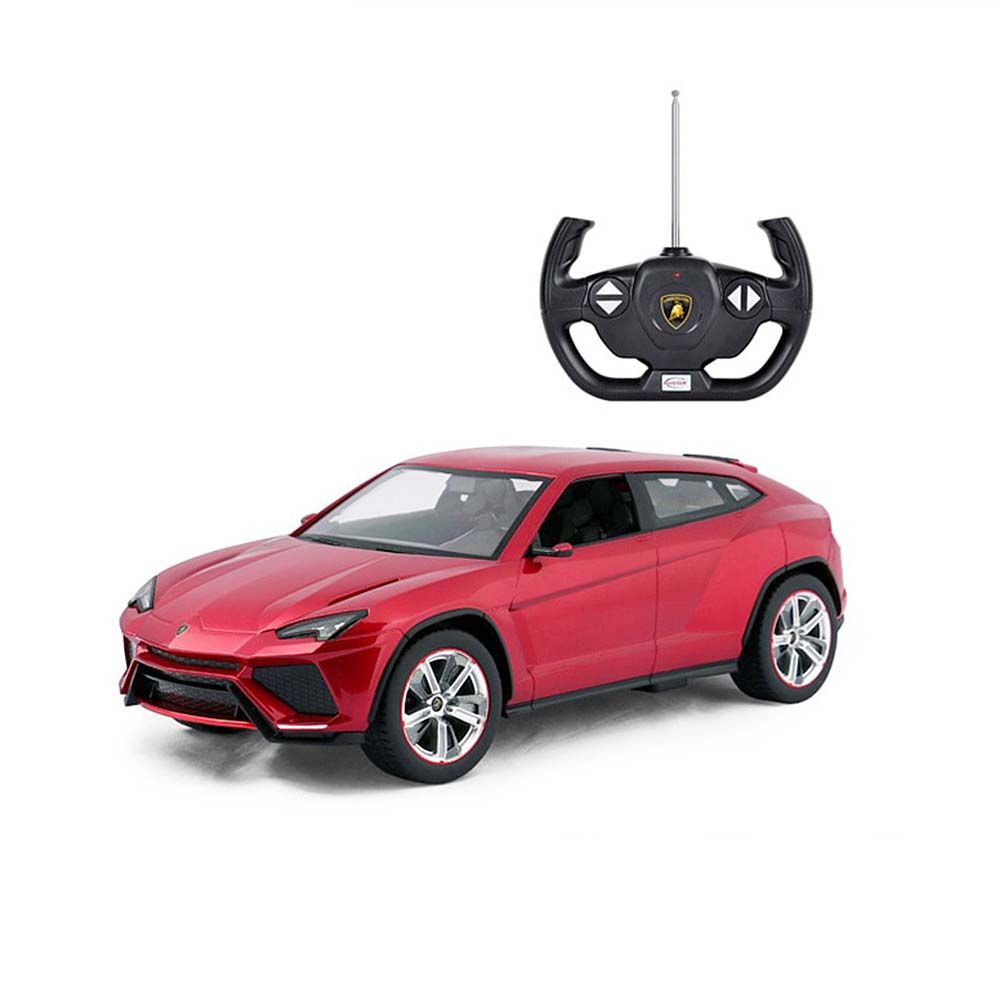 RASTAR, Джип с радио контрол, Lamborghini Urus, 1:14, червена