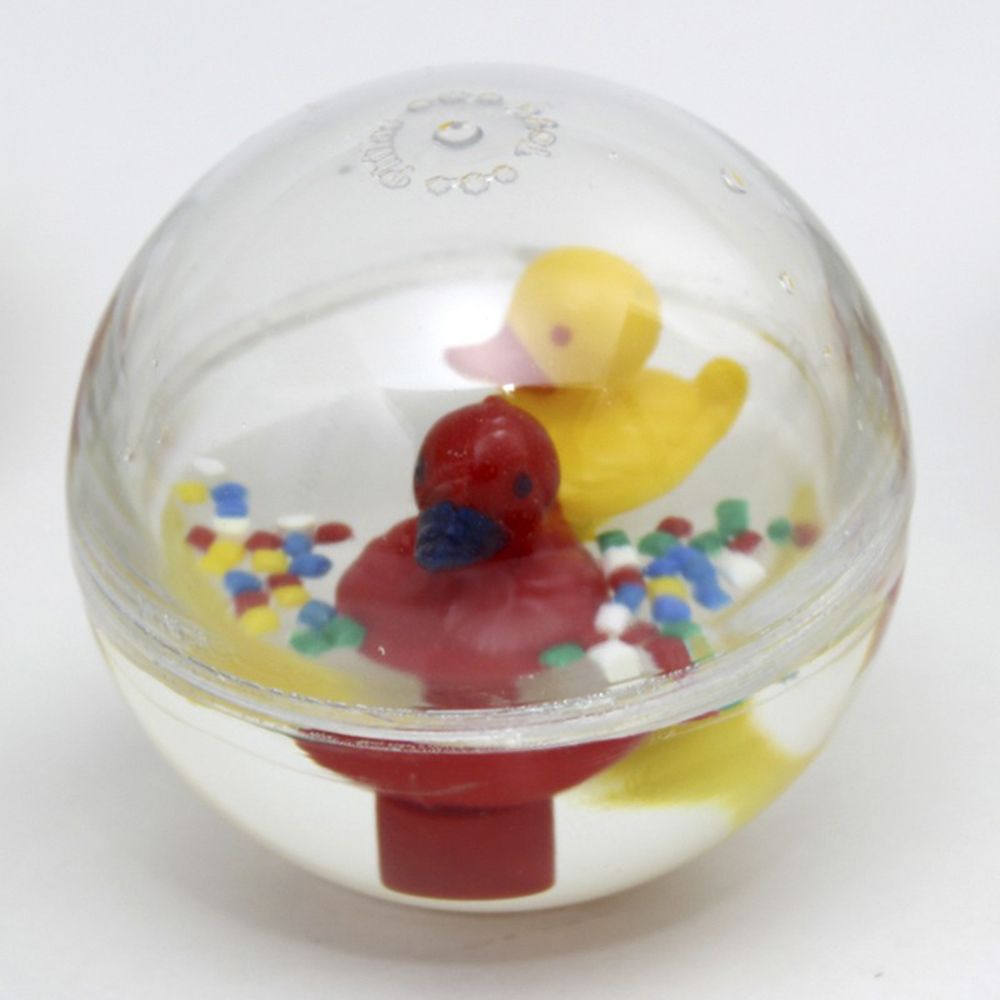 BASS & BASS, Патета за баня, червено и жълто, 7 см