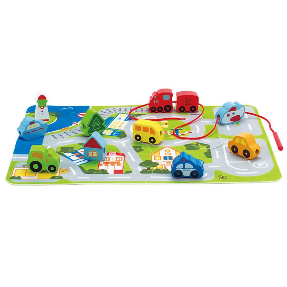 Hape, Дървен пъзел-игра, Превозни средства