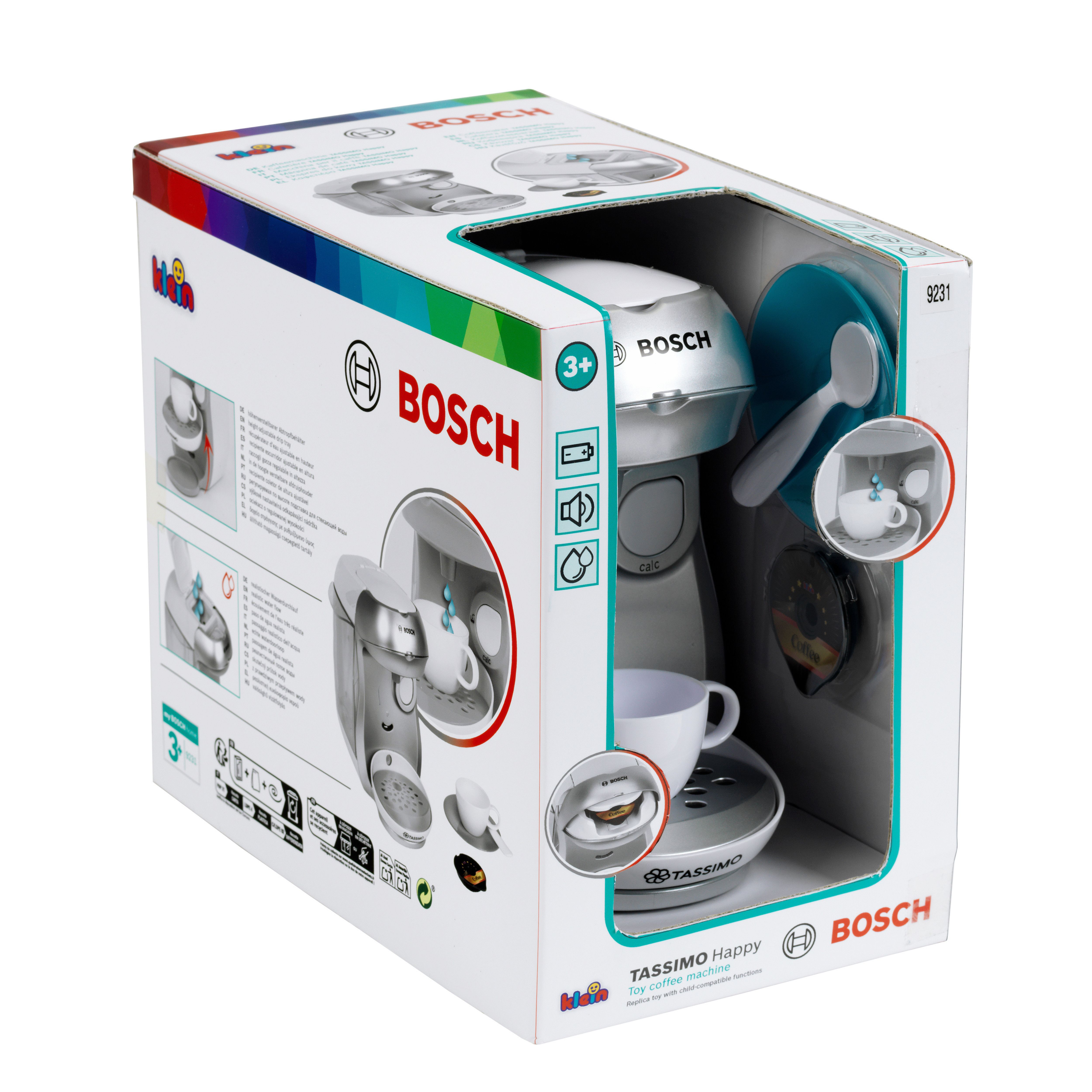 Bosch Детска кафе машина Tassimo Happy – сребриста