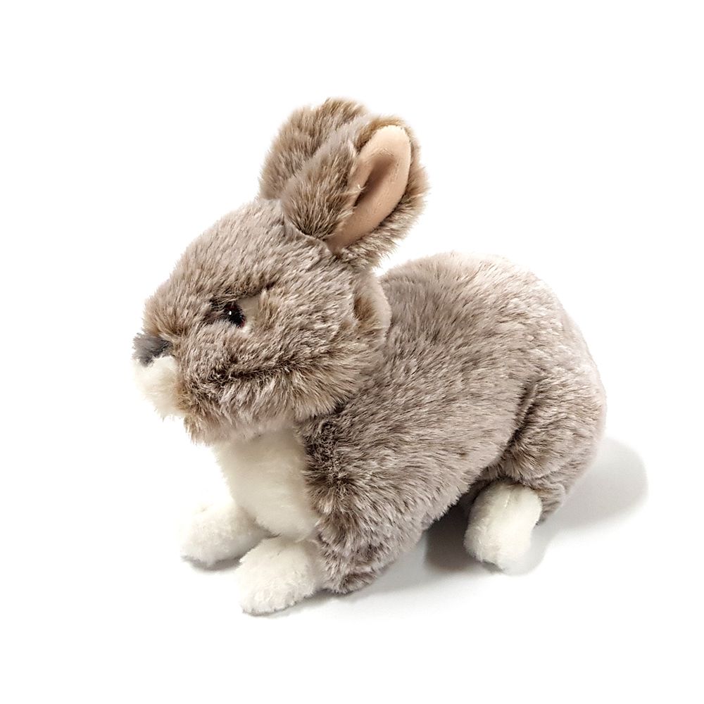 Плюшена играчка, Седнало зайче, 20 см, асортимент