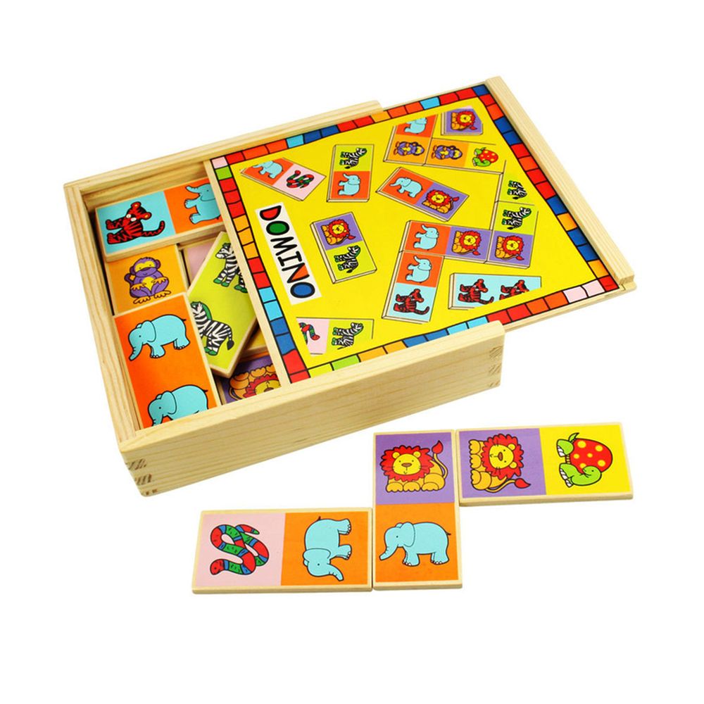 BIGJIGS, Дървено домино с животни