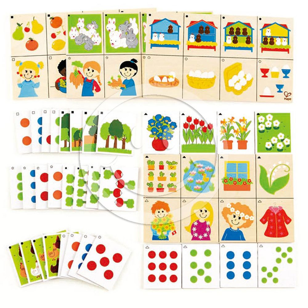 Hape, Дървена математическа игра, Да се научим да броим