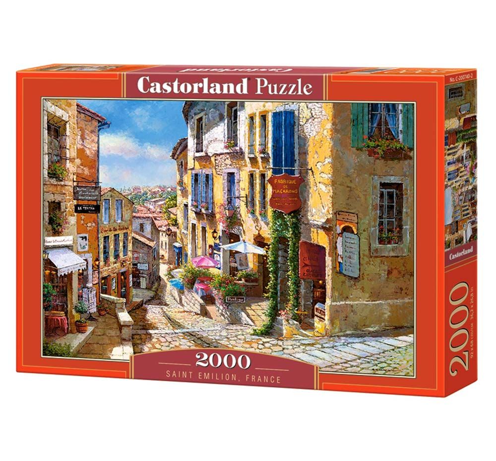 Castorland, Сент Емилион, Франция, пъзел 2000 части