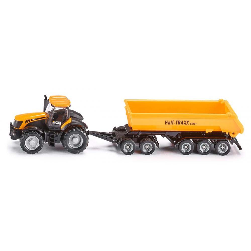 Трактор с триосно ремарке JCB 8250