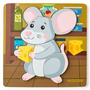 Дървен пъзел за най-малките, Мишле