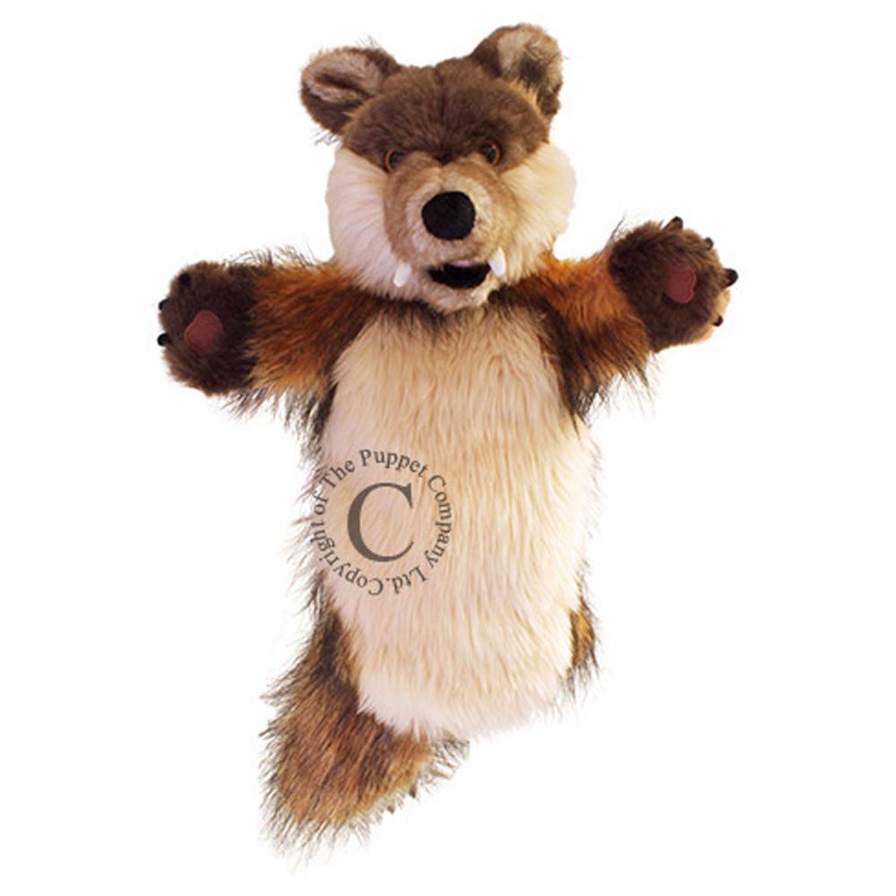 The Puppet Company, Кукла за куклен театър, Вълк, 40 см