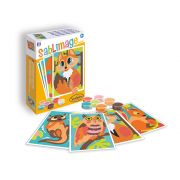 Kомплект за рисуване с цветен пясък, Горски животни