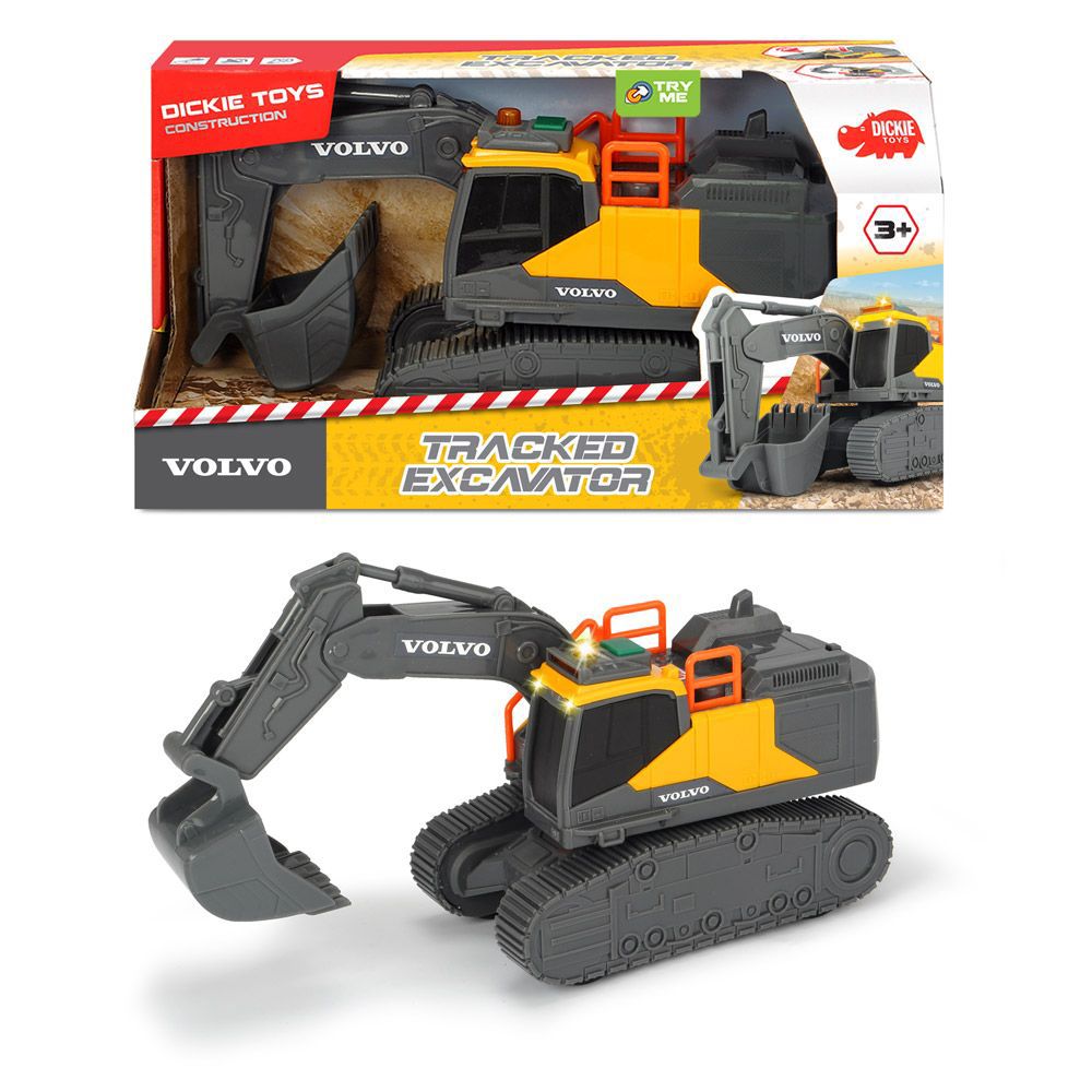 Dickie toys, Багер Volvo, 23 см
