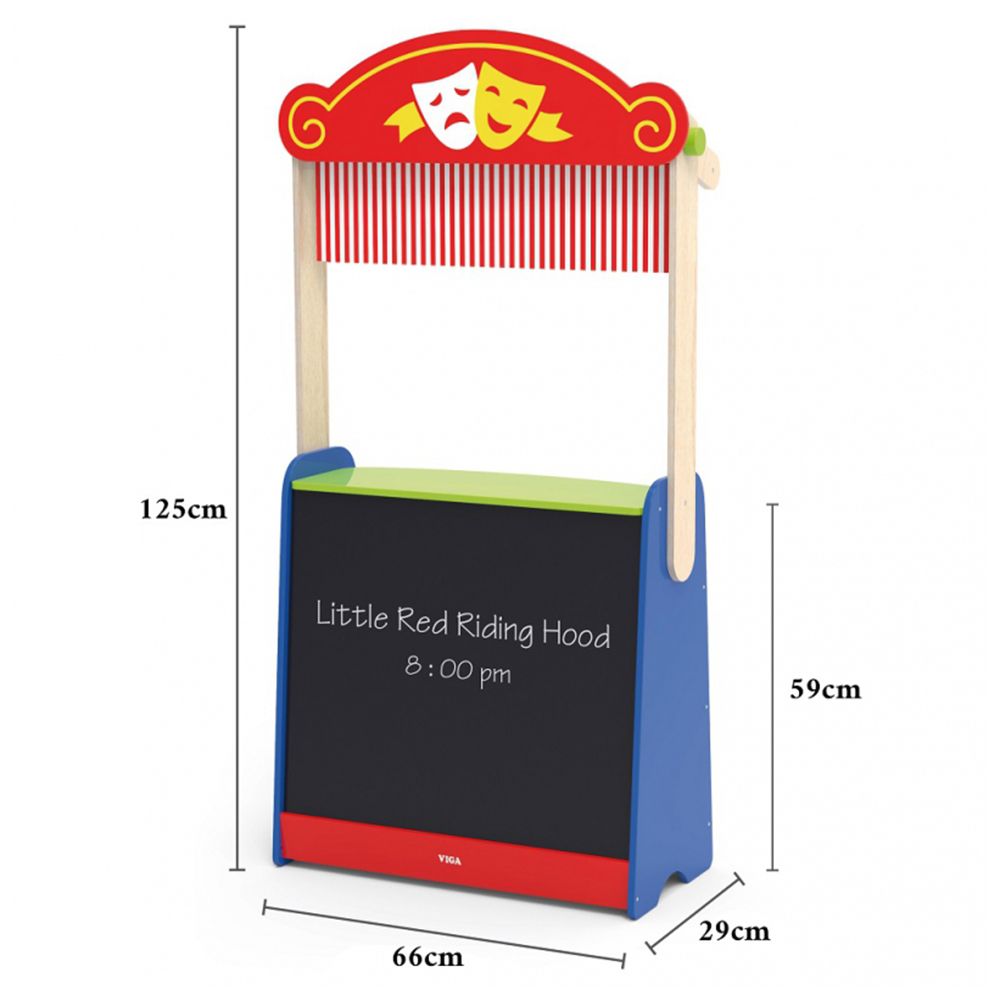Дървен Магазин и Театър, 2 в 1
