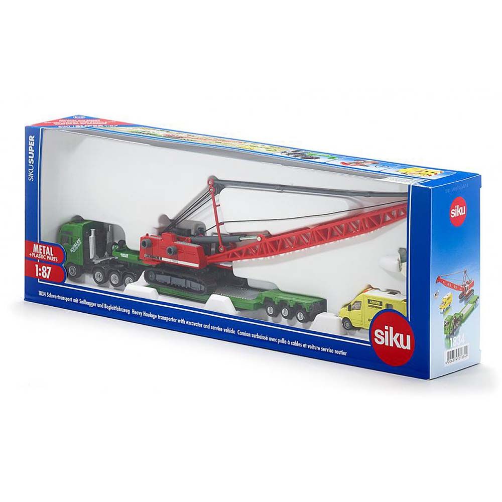 Тежкотоварен транспортьор с кабелен багер