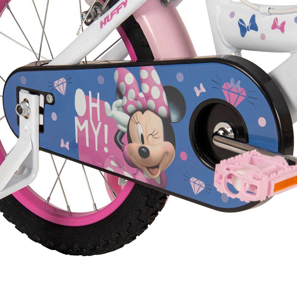 Детски велосипед с помощни колела Disney Minnie, 16 инча