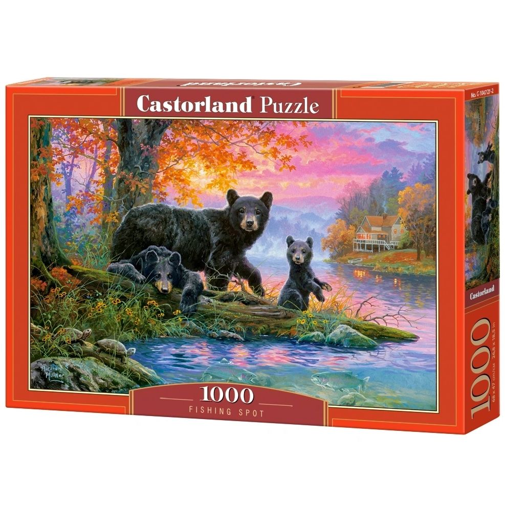 Castorland, Място за риболов, пъзел 1000 части
