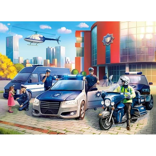 Полицейски участък, пъзел 100 части