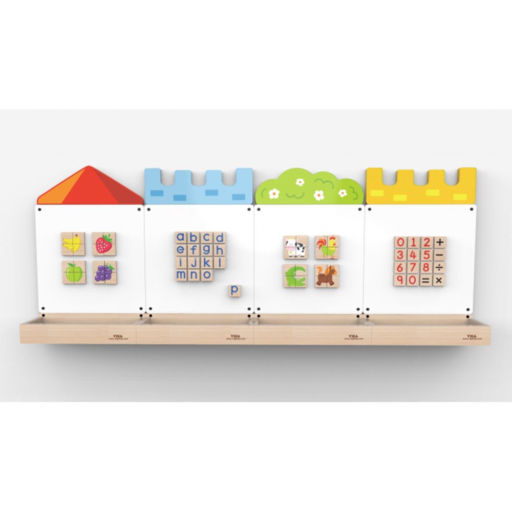 Viga toys, Магнитна дъска за стена, Замък