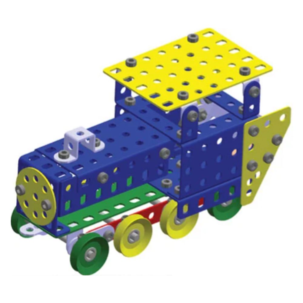 Метален конструктор, Локомотиви, 10 в 1, 220 части