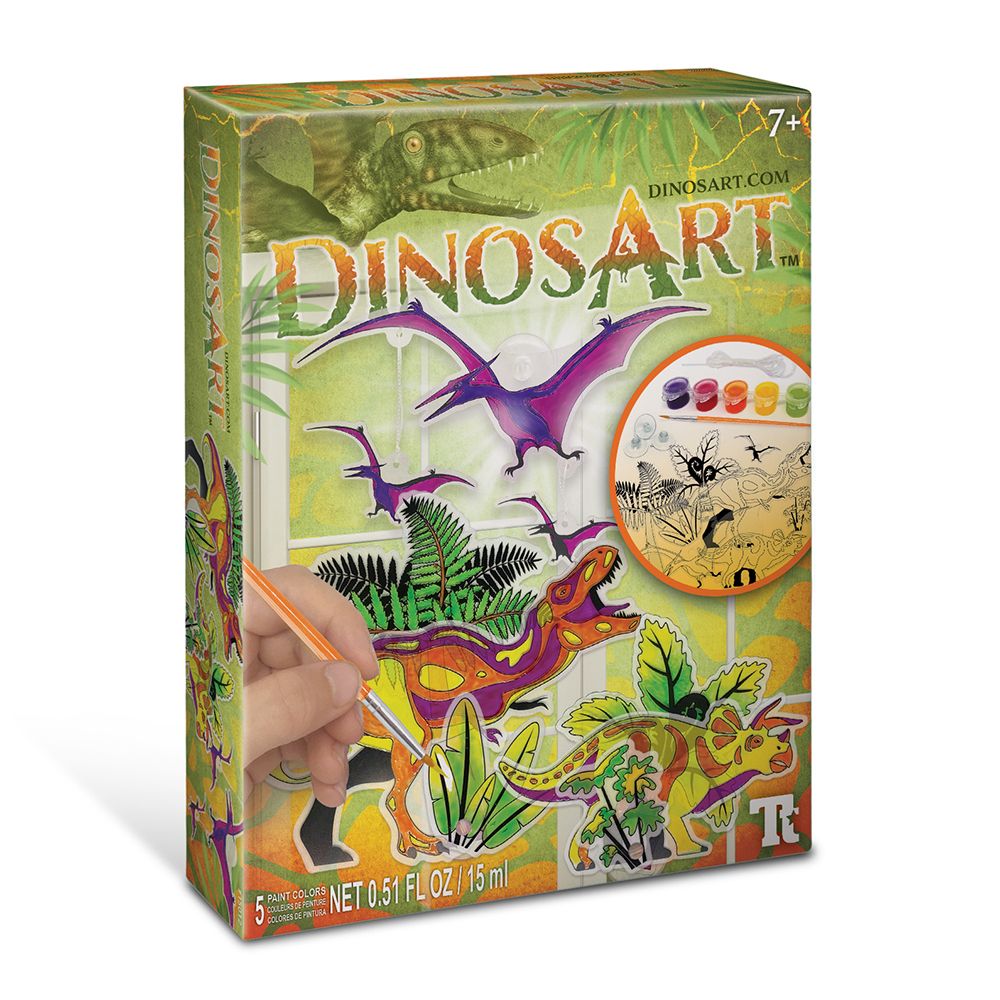 DinosArt, Направи сам украса за стая, Динозаври