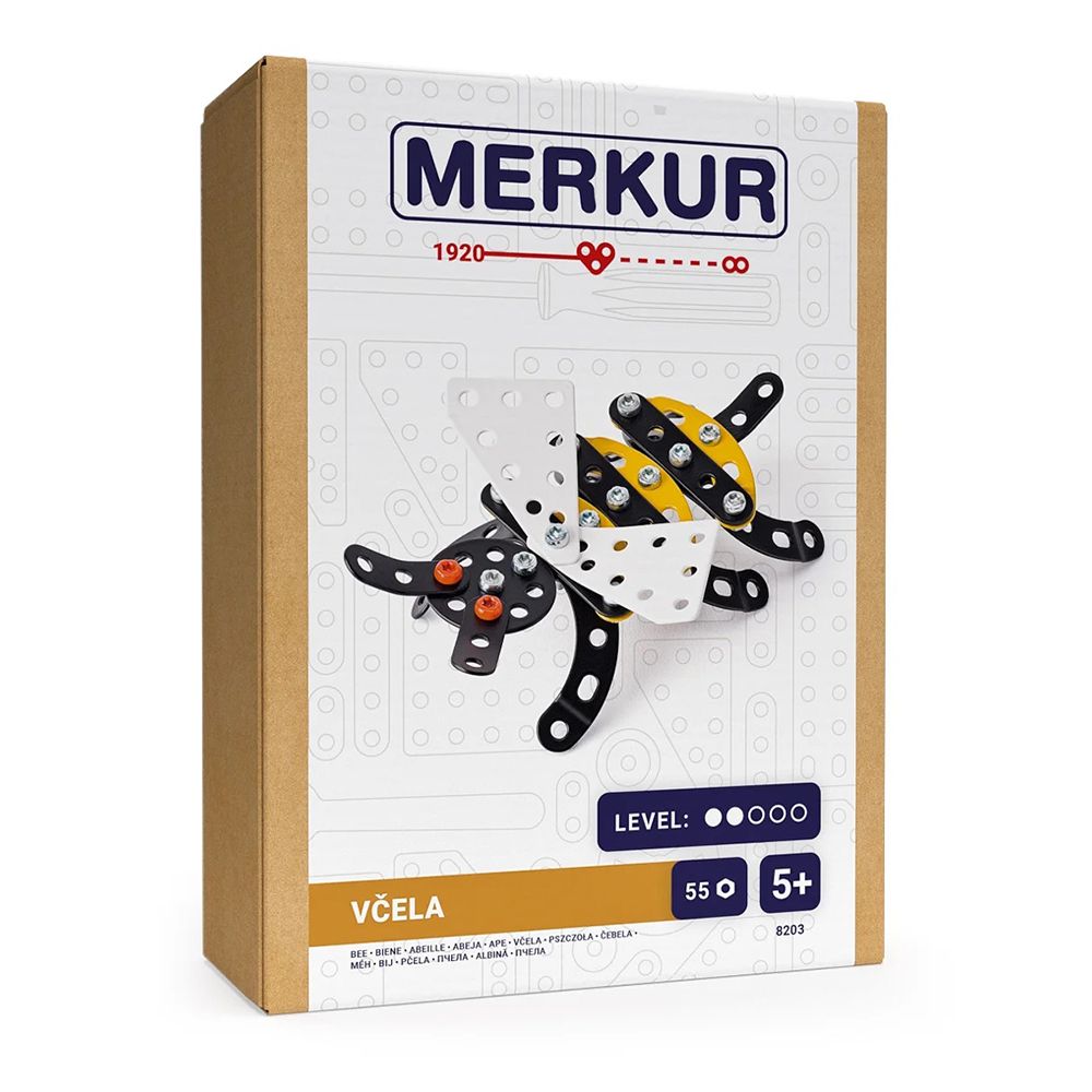 Merkur, Метален конструктор, Пчела, 55 части
