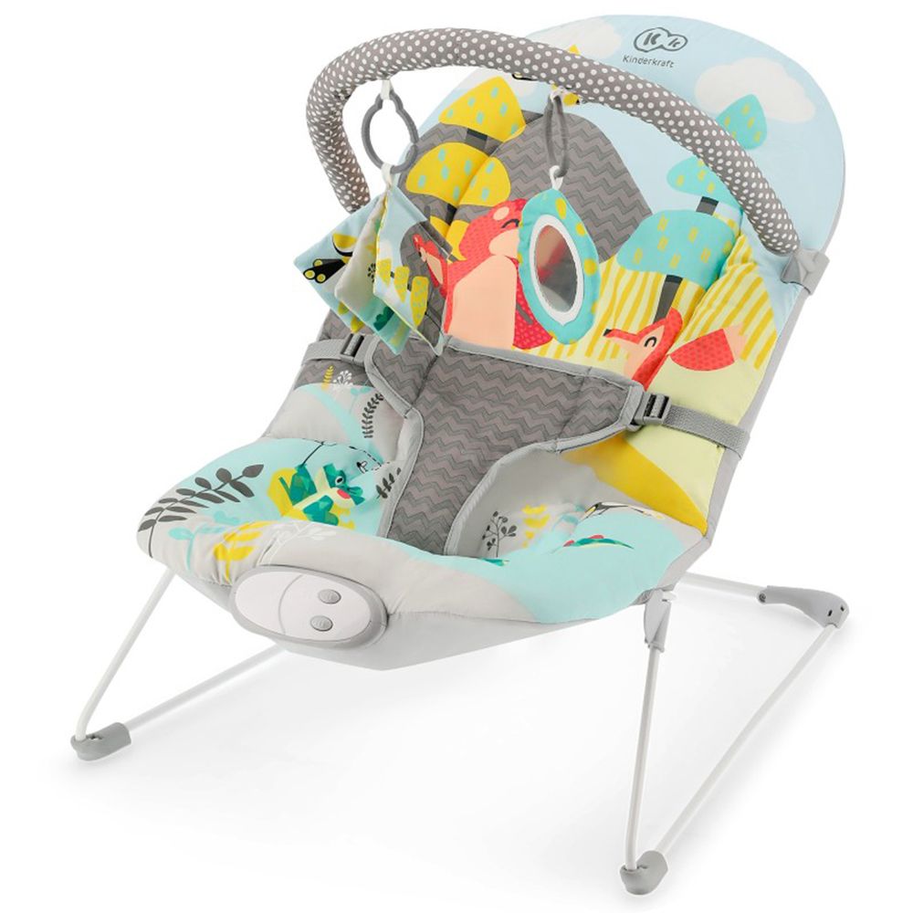 Kinderkraft, Музикален шезлонг с вибрации, MILYFUN