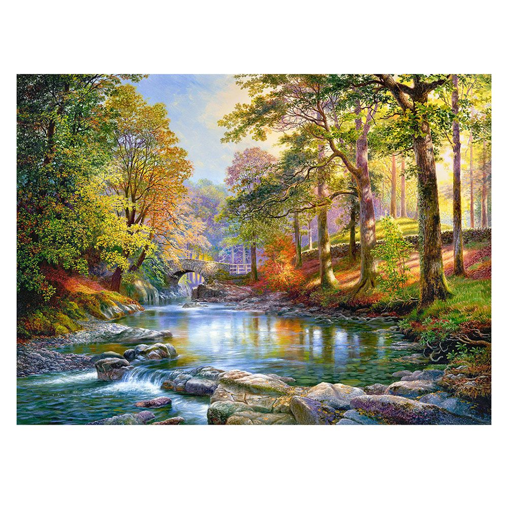 Покрай реката, пъзел 3000 части