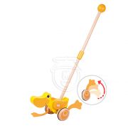 Дървена играчка за бутане, Пате