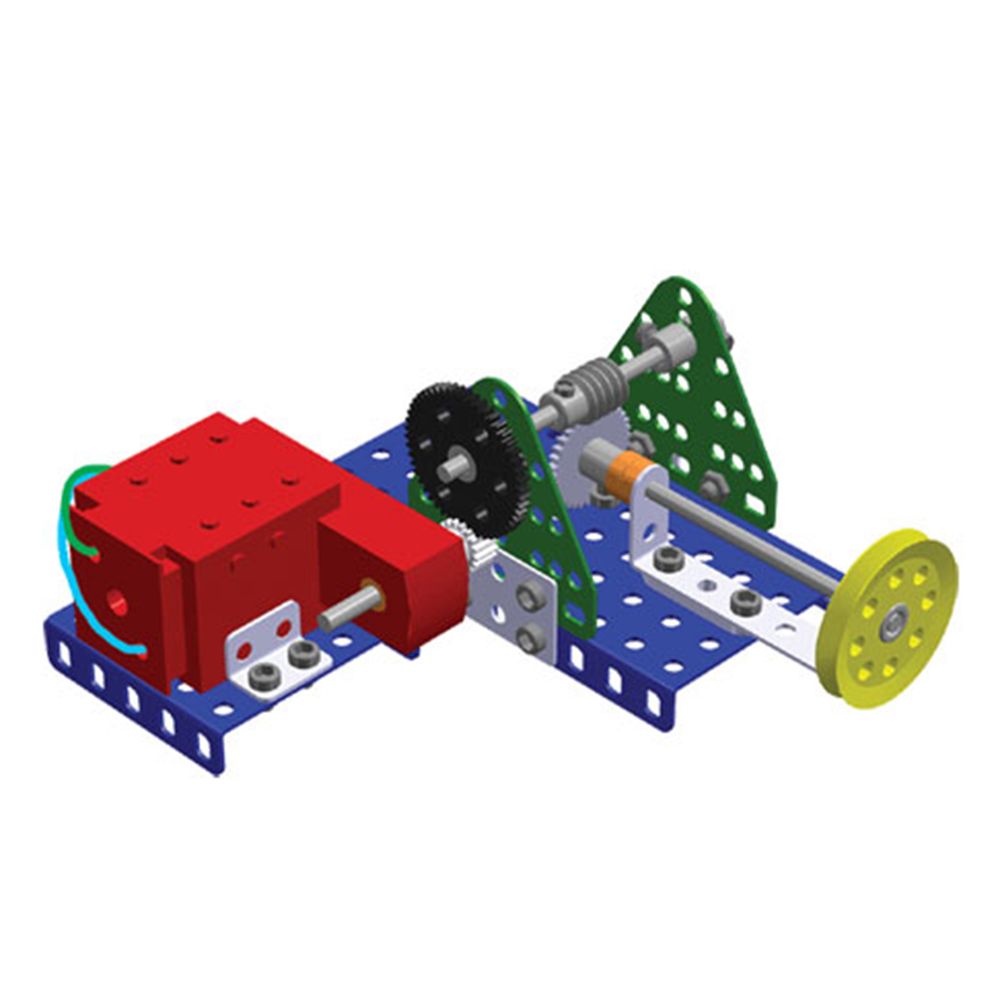 Комплект за малки електротехници, Задвижване и трансмисии